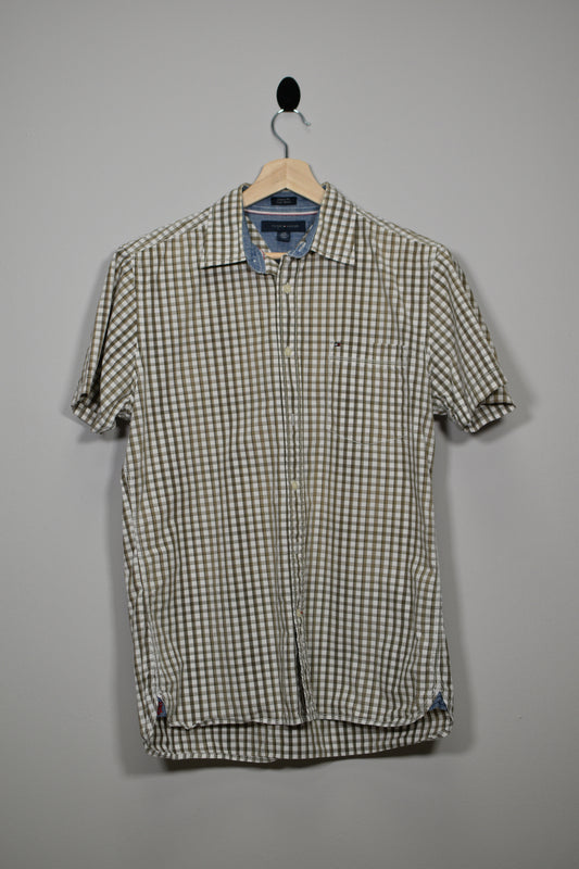 Camisa Cuadros Tommy Hilfiger Corte Clasico - L