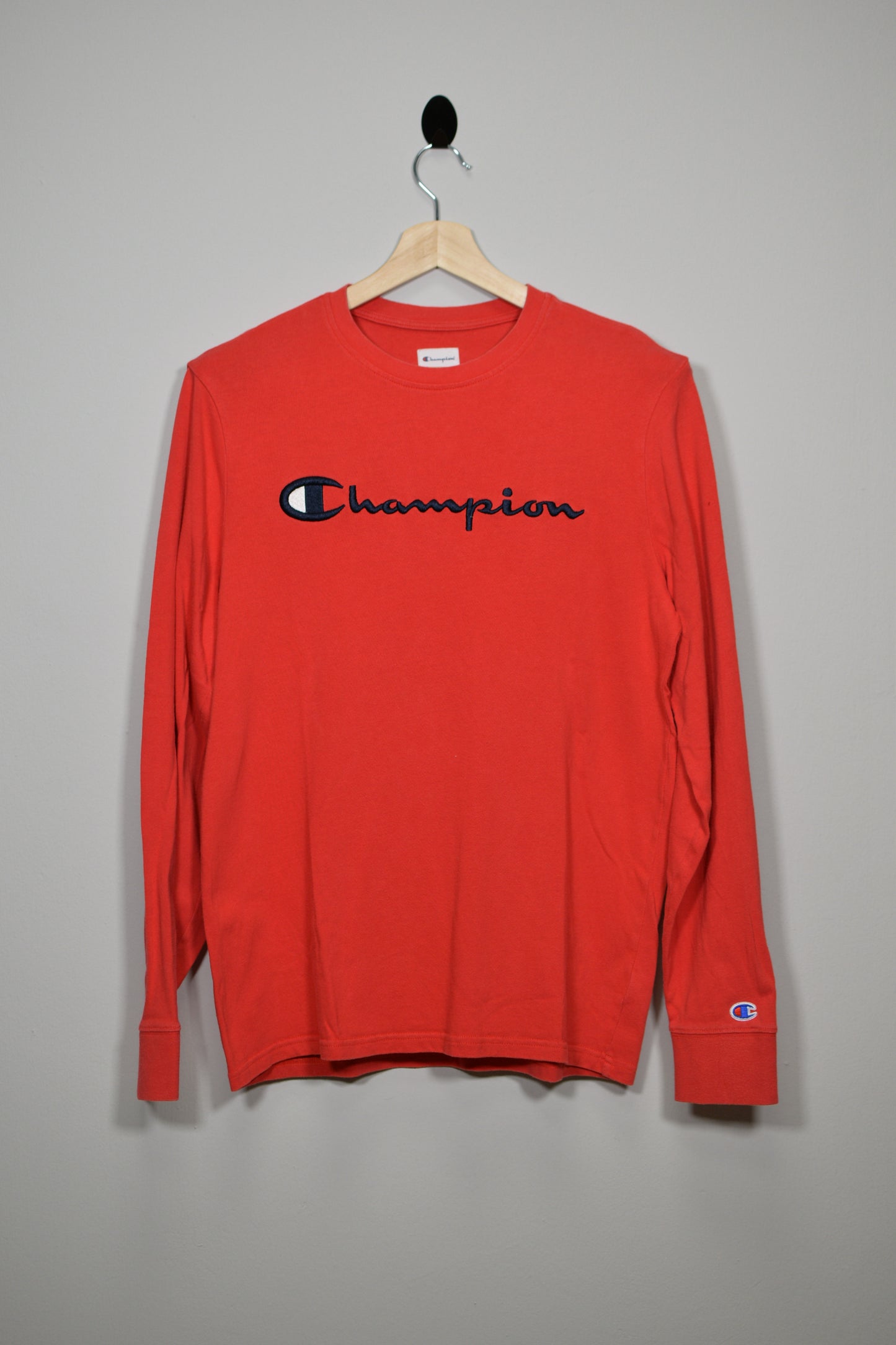 Camiseta manga larga Champion rojo - M