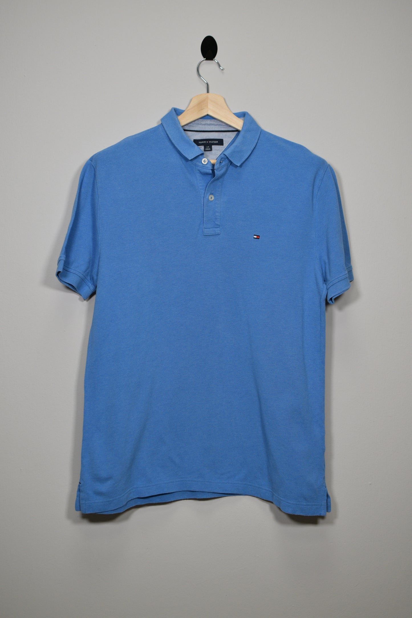 Polo Tommy Hilfiger Azul Cielo - L