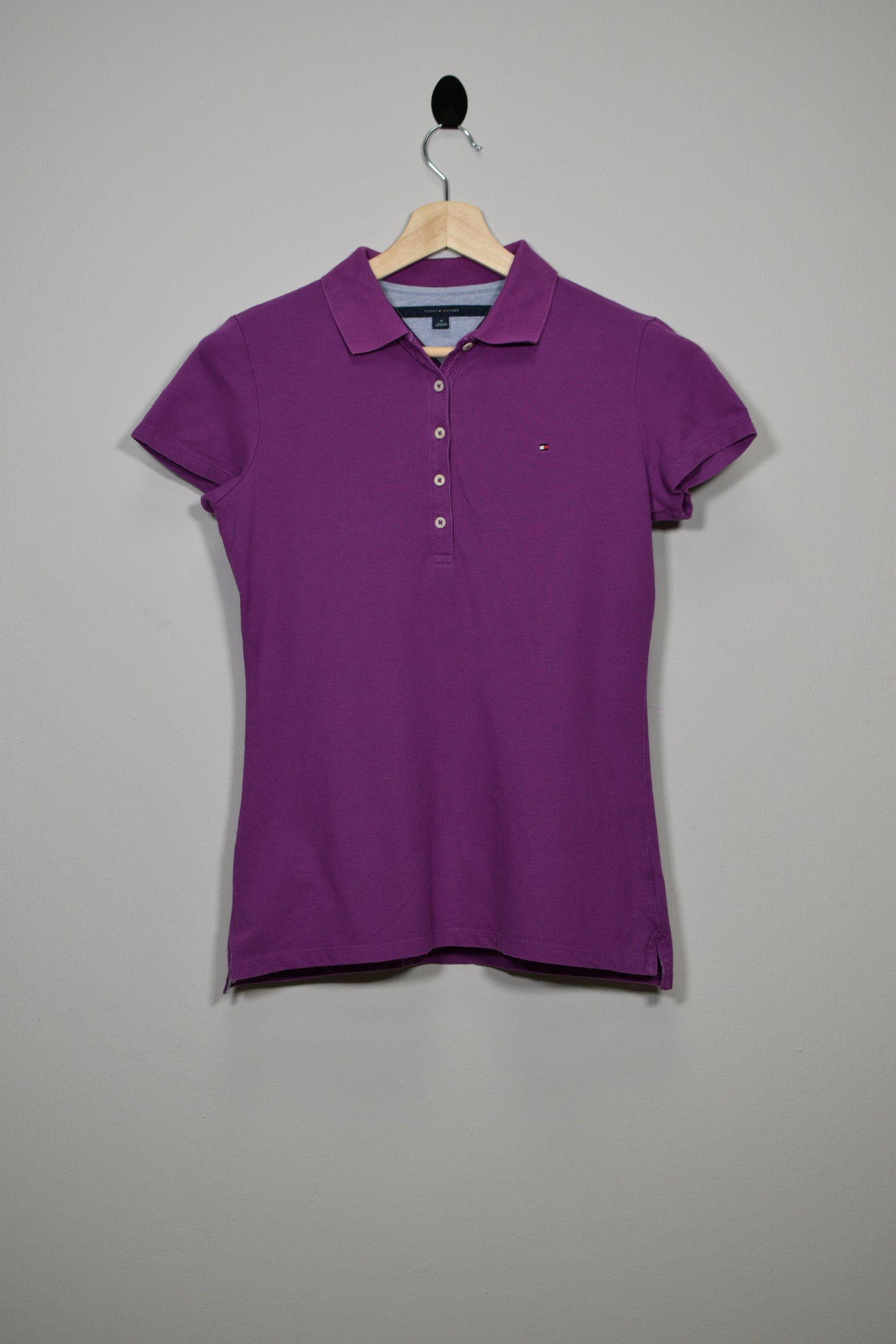 Polo Tommy Hilfiger Morado Mujer - M