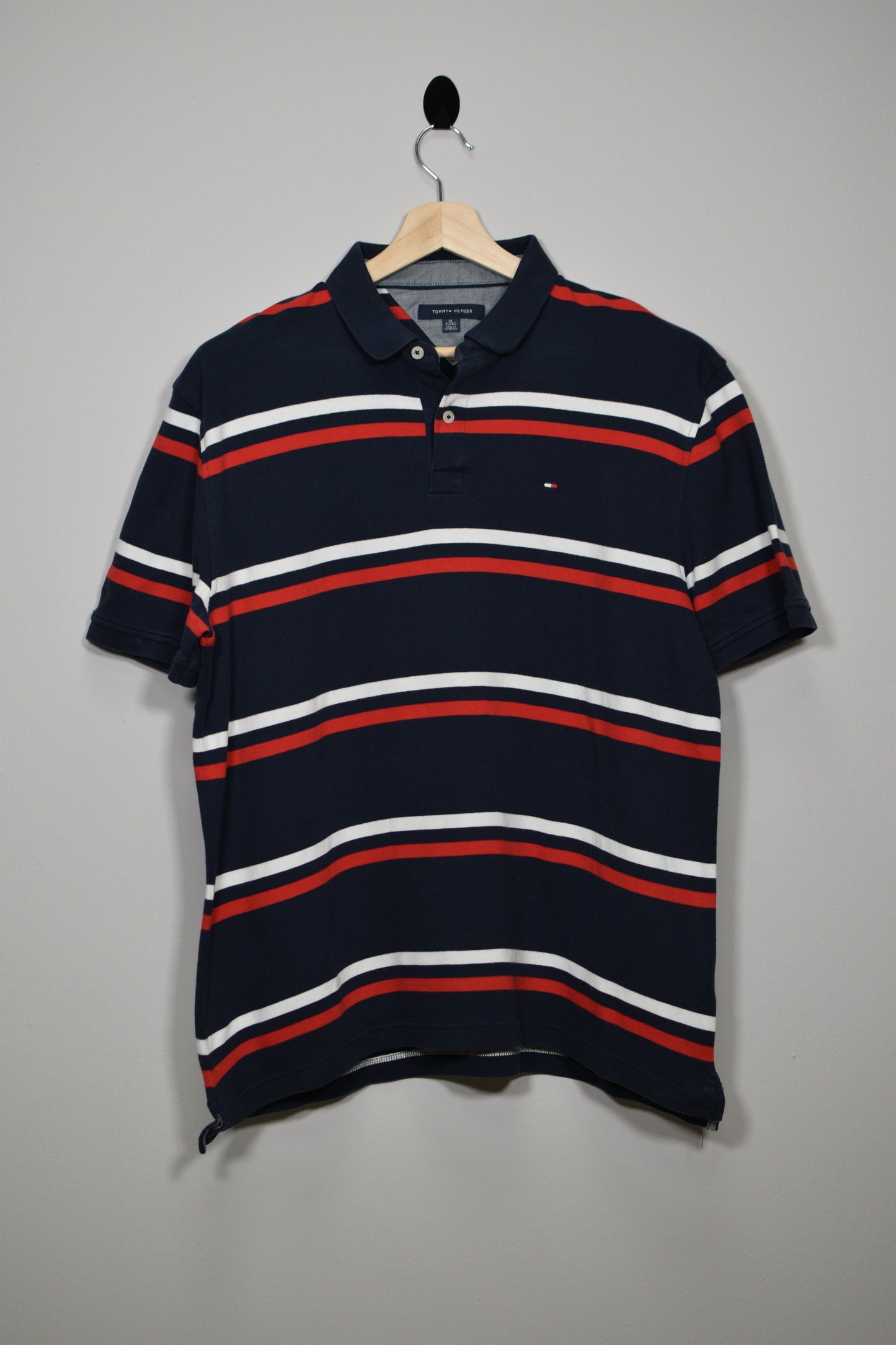 Polo Tommy Hilfiger Rayas - XL