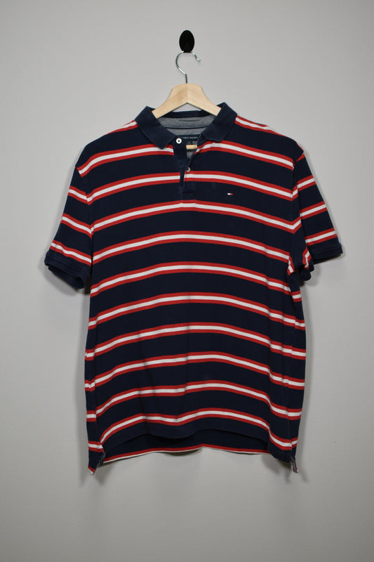 Polo Tommy Hilfiger Rayas - XL