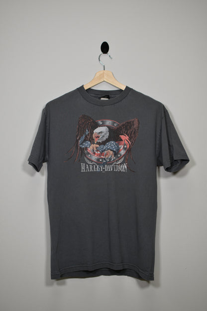 Camiseta Harley Davidson gris - XL