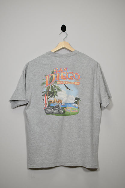 Camiseta Harley Davidson San Diego Gris - XL