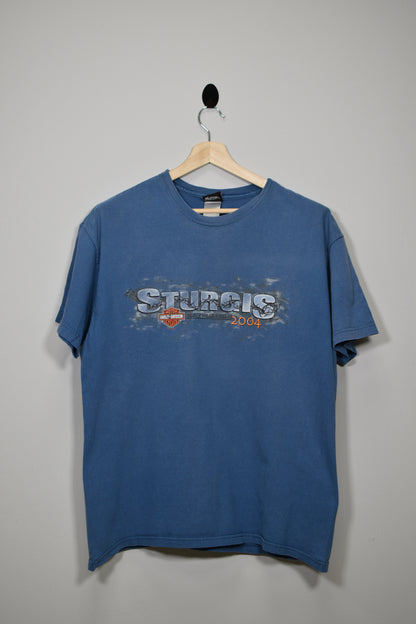 Camiseta Harley Davidson Sturgis azul - XL