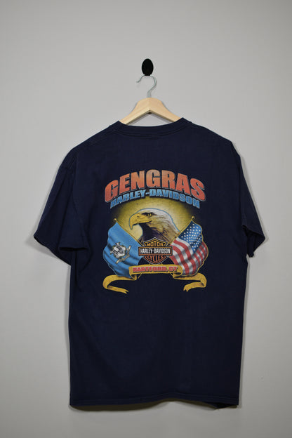 Camiseta Harley Davidson Gengras azul - XL