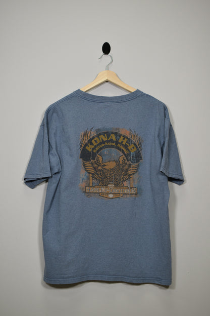 Camiseta Harley Davidson Motorcycles azul - XL