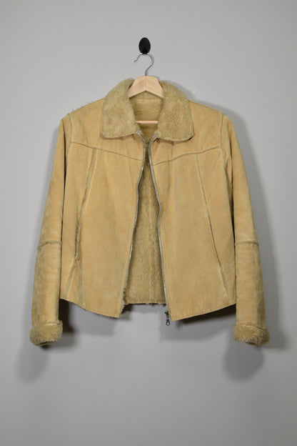 Chaqueta Vintage Italiana Piel - M