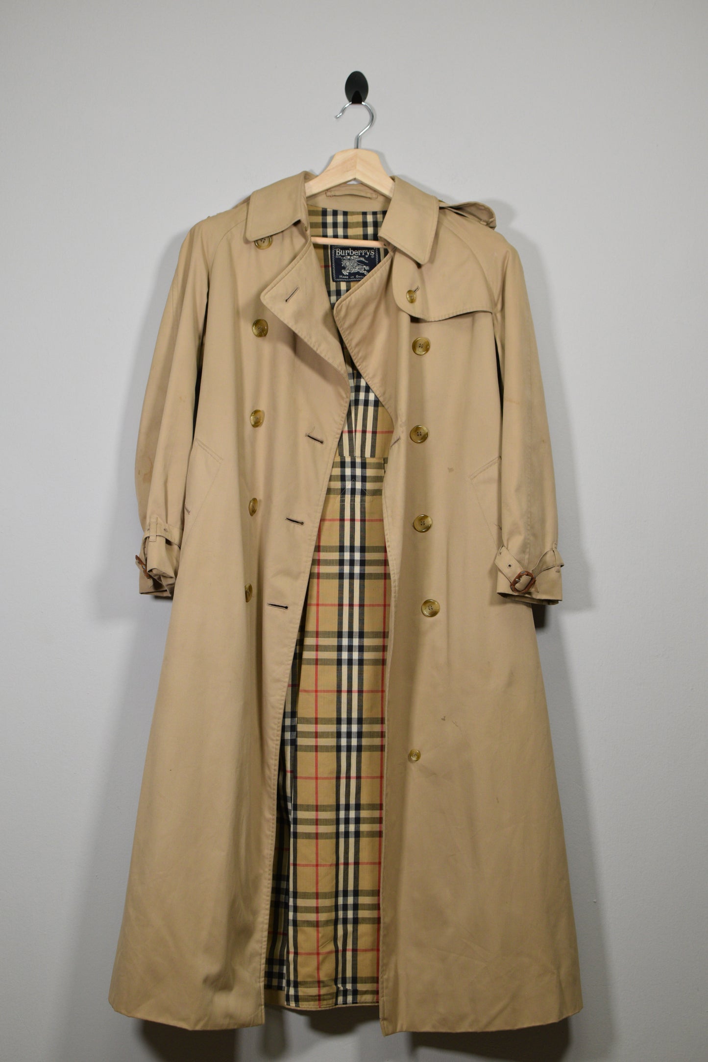 Gabardina Vintage Burberry - S