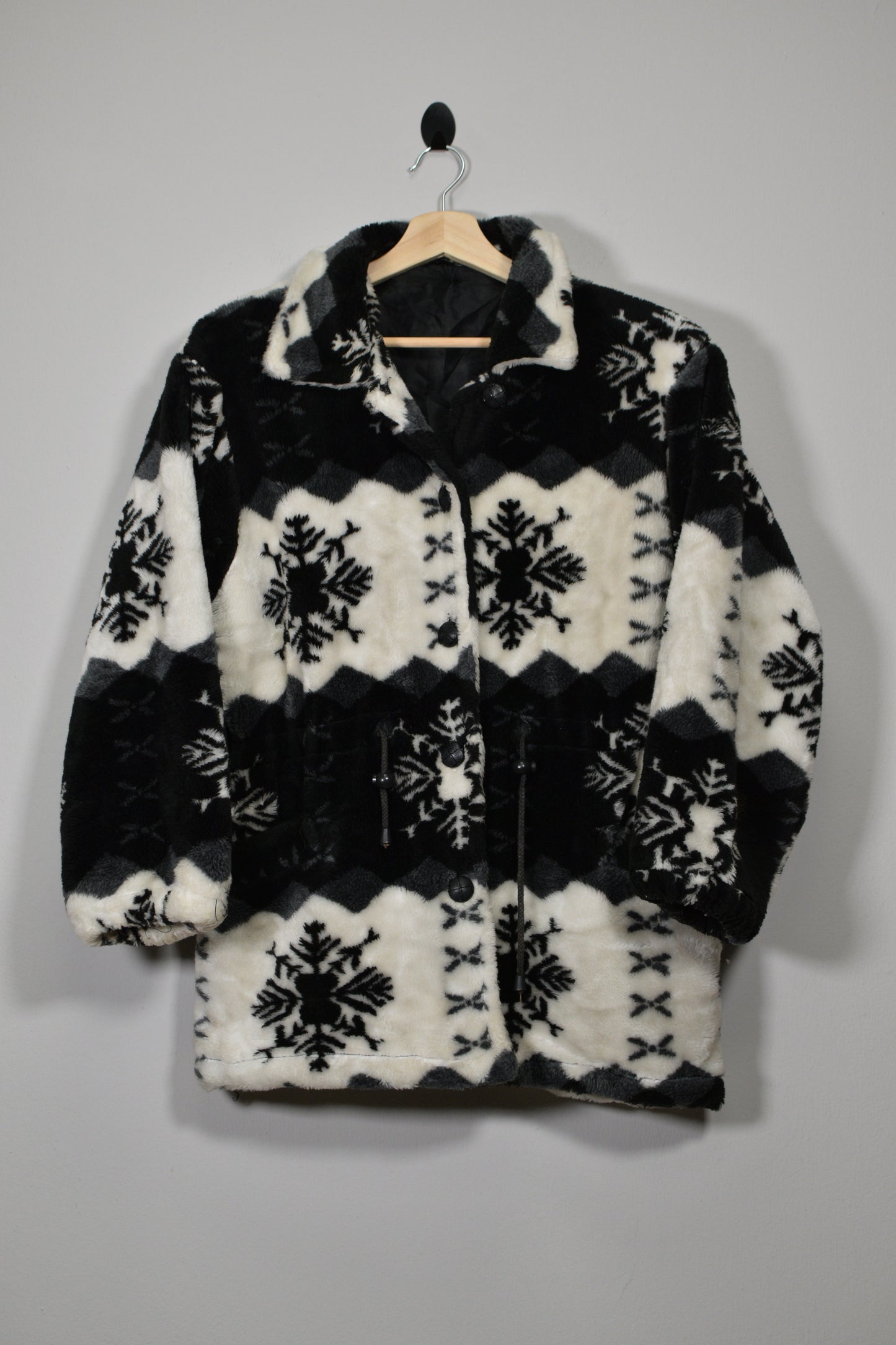 Abrigo Crazy Fleece Vintage - L