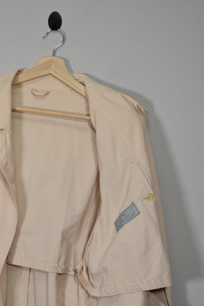 Gabardina Larga Vintage Italiana Umberto Scolari